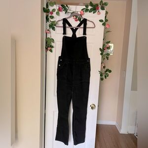 Madewell Denim Overalls in Black